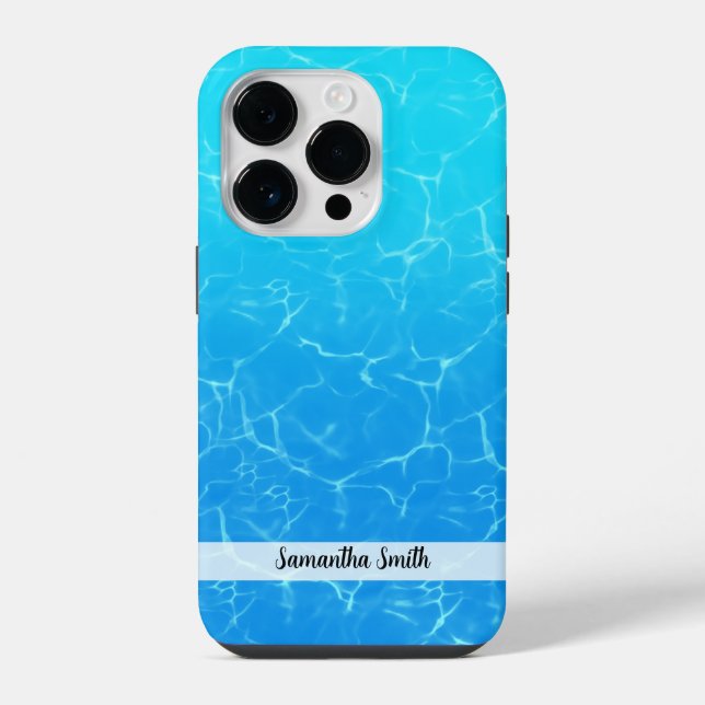 Tropical Water iPhone Case (Back)