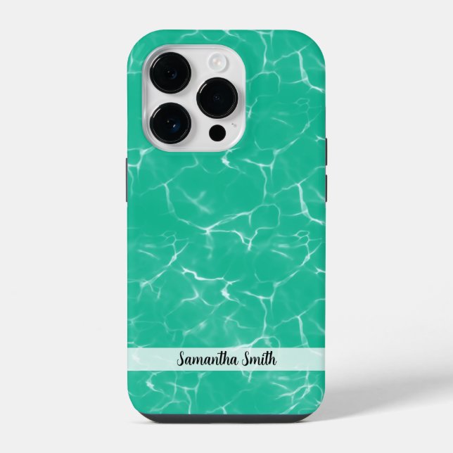 Tropical Water iPhone Case (Back)