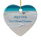 Tropical Water New Family Newlywed Ornament