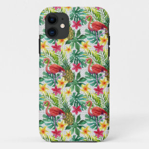 Tropical Watercolor iPhone 11 Case