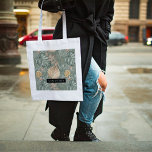 Tropical Watercolor Gold & Green Leaves Pattern  Tote Bag<br><div class="desc">Tropical Watercolor Gold & Green Leaves Pattern</div>