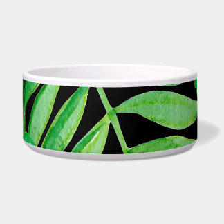 Tropical Watercolor Leaves: Seamless Elegance.