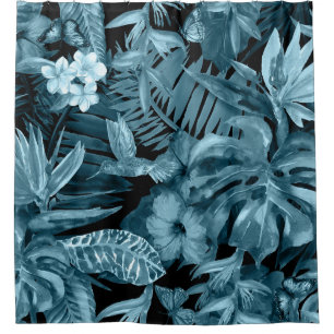 Tropical Watercolor Paradise: Jungle Blossom