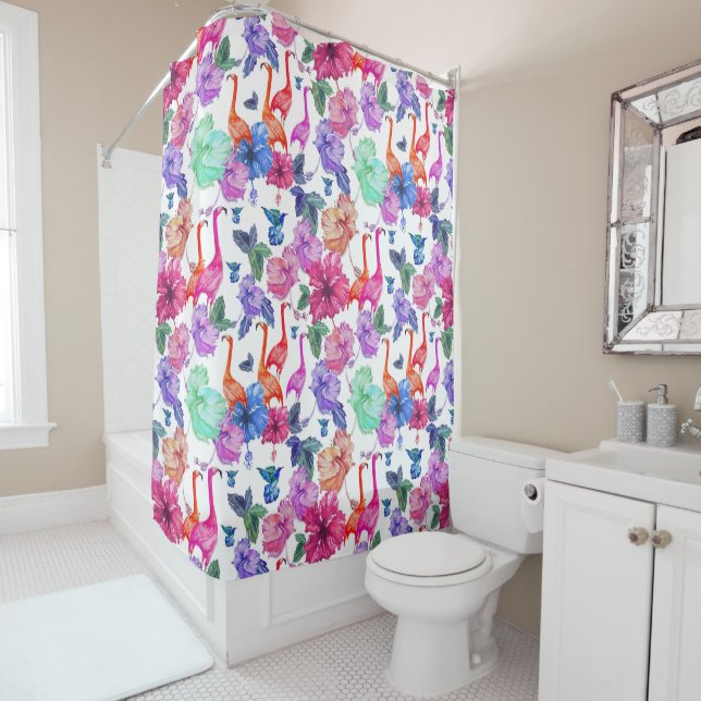 Tropical Watercolor Pattern (In Situ)