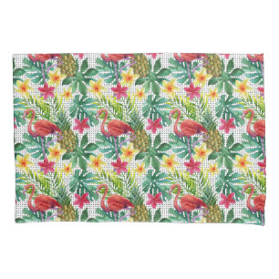 Tropical Watercolor Pillowcase