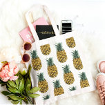 Tropical Watercolor Pineapple Seamless Pattern Tote Bag<br><div class="desc">Tropical Watercolor Pineapple Seamless Pattern</div>