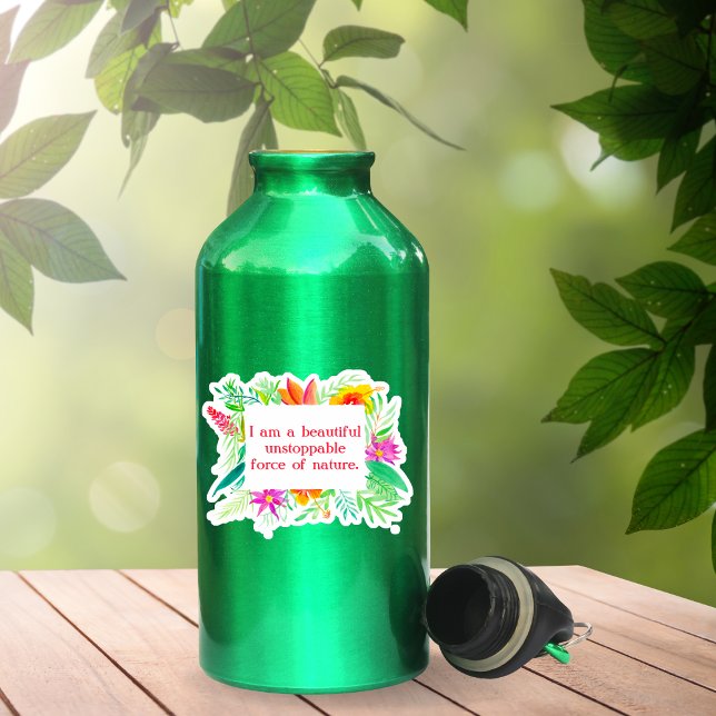 Tropical Watercolor Unstoppable Force Of Nature (Creator Uploaded)