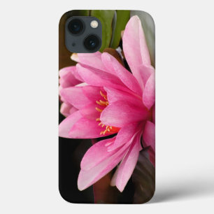 Tropical Waterlily Floral Botanical Design iPhone 13 Case