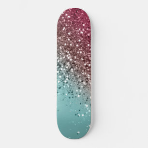 Tropical Watermelon Glitter #1 Skateboard