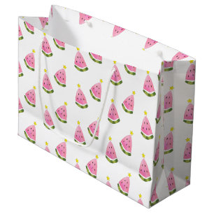 Tropical Watermelon Summer Christmas Gift Bag