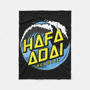 Tropical Wave Hafa Adai Beaches - 671 Gu Guam  Fleece Blanket