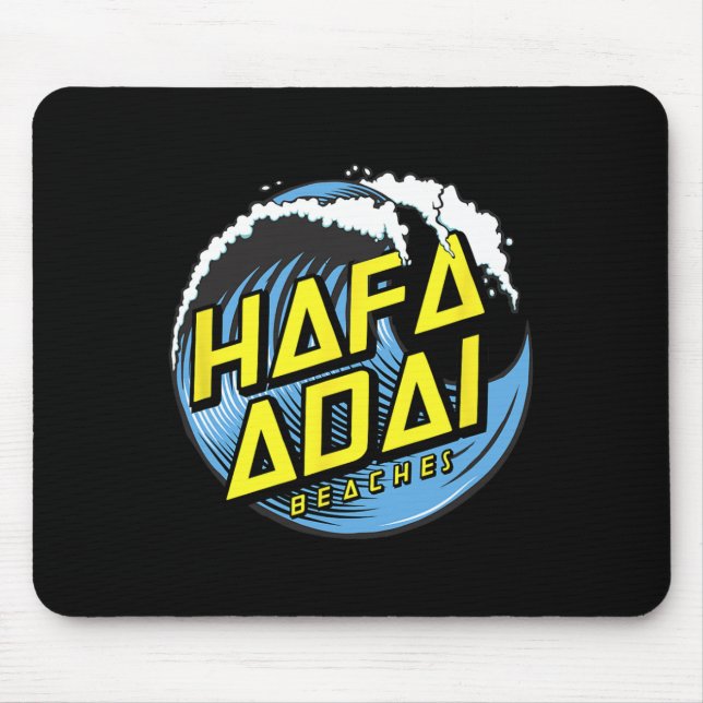 Tropical Wave Hafa Adai Beaches - 671 Gu Guam  Mouse Pad (Front)
