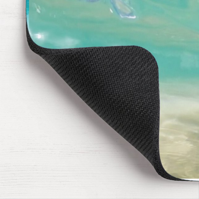 Tropical Wave Mouse Pad (Corner)
