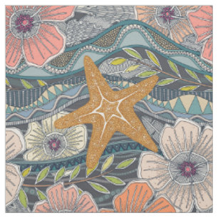 tropical waves iron fabric