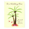 Tropical Wedding Palm Tree Thumbprint Guestbook