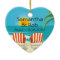 Tropical Wedding Personalized Ornament