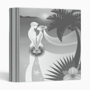 Tropical Wedding Planner Photo Binder