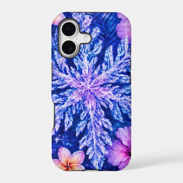 Tropical Winter Snowflakes (Back)