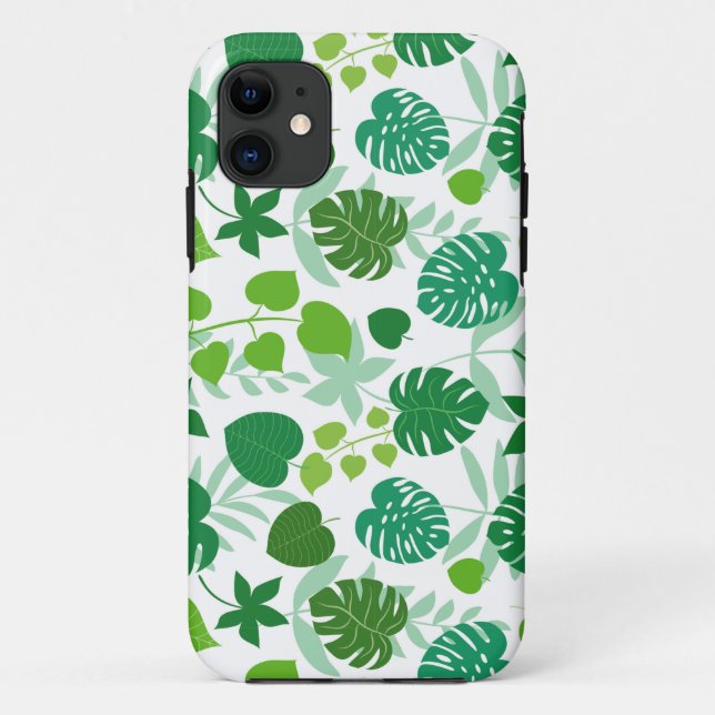 Tropical Word Art Case-Mate iPhone Case (Back)