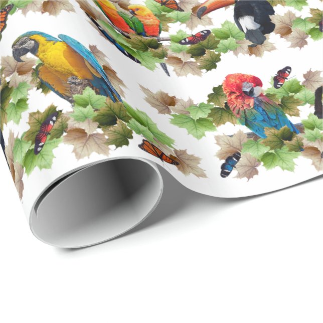 Tropical Wrapping Paper (Roll Corner)