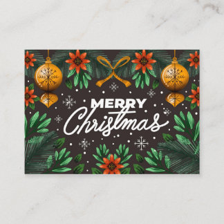 Tropical Xmas Gifts Christmas 2021 Greeting Card