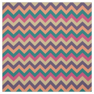 Tropical Zigzag Fabric