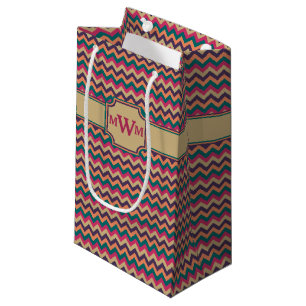 Tropical Zigzag Gift Bag