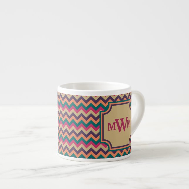 Tropical Zigzag Specialty Mug (Front Right)