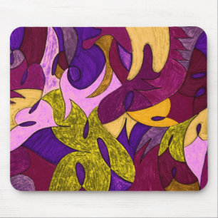 Tropicali Peach Channel Mouse Pad