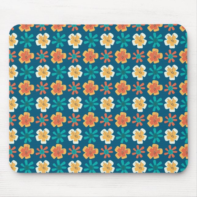 Tropicana Flower Mouse Pad (Front)