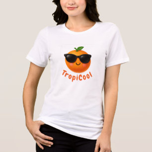 TropiCool Orange – Sweet & Sunny Fruit T-Shirt Tri-Blend Shirt