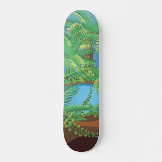 Tropics Skateboard (Front)