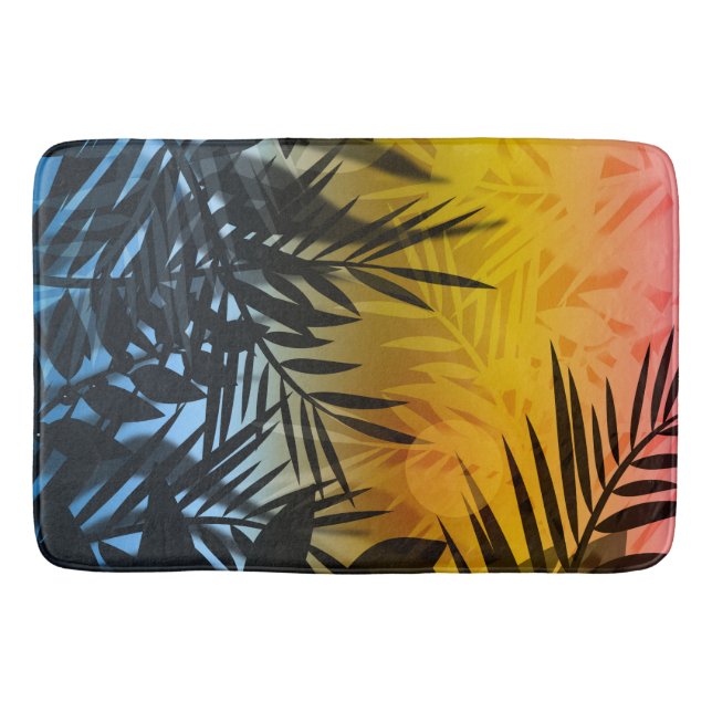 tropics, summer bath mat (Front)