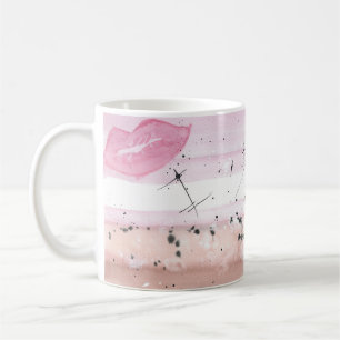 TROS Bouton à lèvres Tasse de la fierté lesbienne