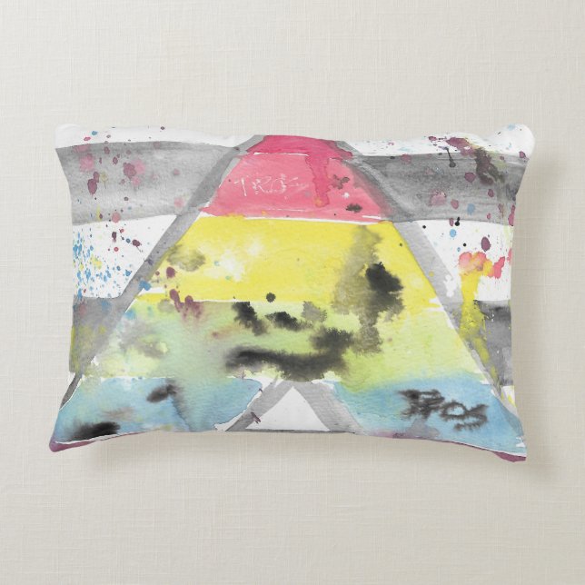 TROS Straight Allies fierté accent coussin (Dos)