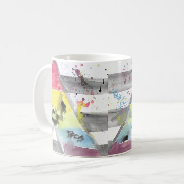 TROS Straight Allies fierté mug (Devant gauche)