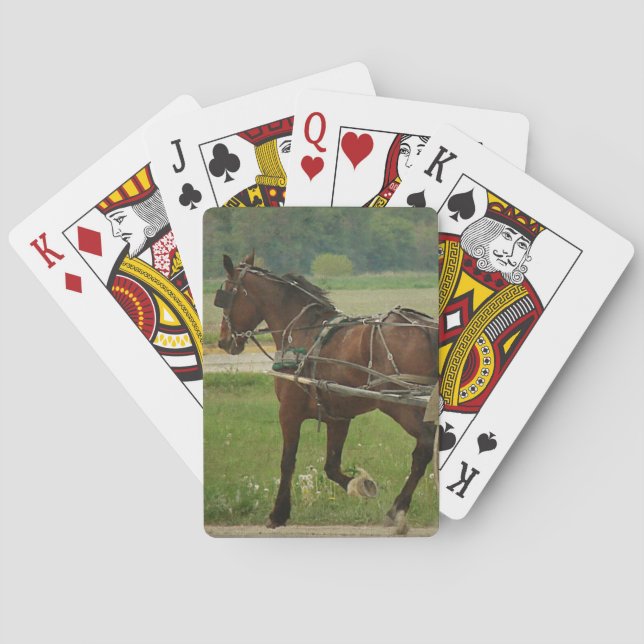 Trot On Home Playing Cards (Back)