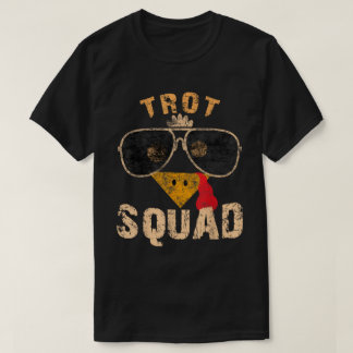 Trot Squad Retro Turkey Design T-Shirt