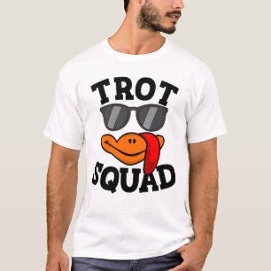 Trot Squad Turkey Trot Thanksgiving Trot Squad T-Shirt