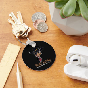 Trot Squad "We Will Get There When We Get There" Keychain