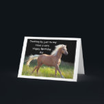 TROTING BY FOR SISTER ON BIRTHDAY CARD<br><div class="desc">ON  YOU ON YOUR ****BIRTHDAY SIS**** TAKE TIME OUT TO "CELEBRATE"  AND IF YOU WISH YOU CAN CHANGE THE VERSE INSIDE YOU CAN ON ALL MY CARDS. THANKS FOR STOPPING BY ONE OF MY EIGHT STORES!!!</div>