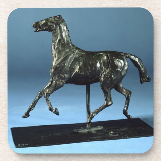 Trotting Horse (bronze) Coaster (Front)
