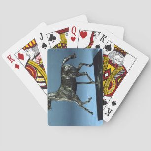 Trotting Horse (bronze) Playing Cards