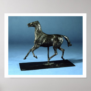 Trotting Horse (bronze) Poster