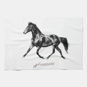 Trotting Horse Kitchen Towel