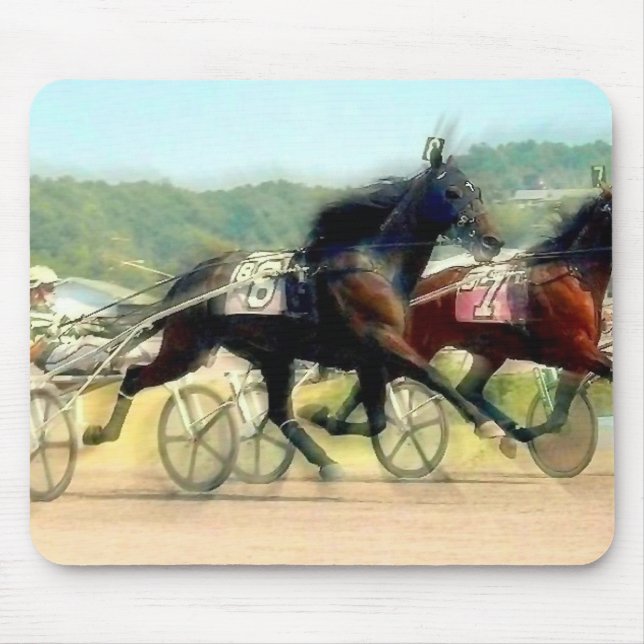 Trotting Power Mouse Pad (Front)