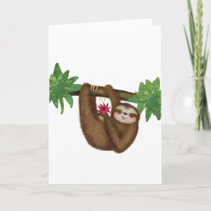 Trou mou sur une carte blanche de branche