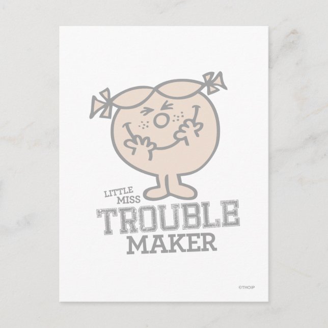Trouble Maker Postcard (Front)