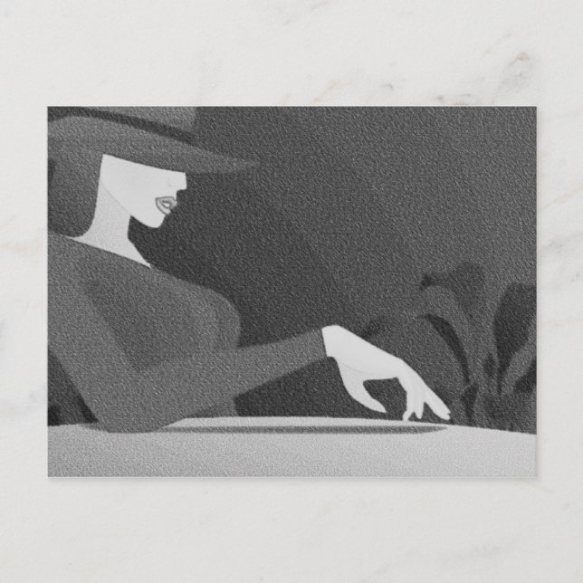 Trouble Waits for Me 3 - Postcard (Front)