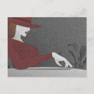 Trouble Waits for Me 4 - Postcard